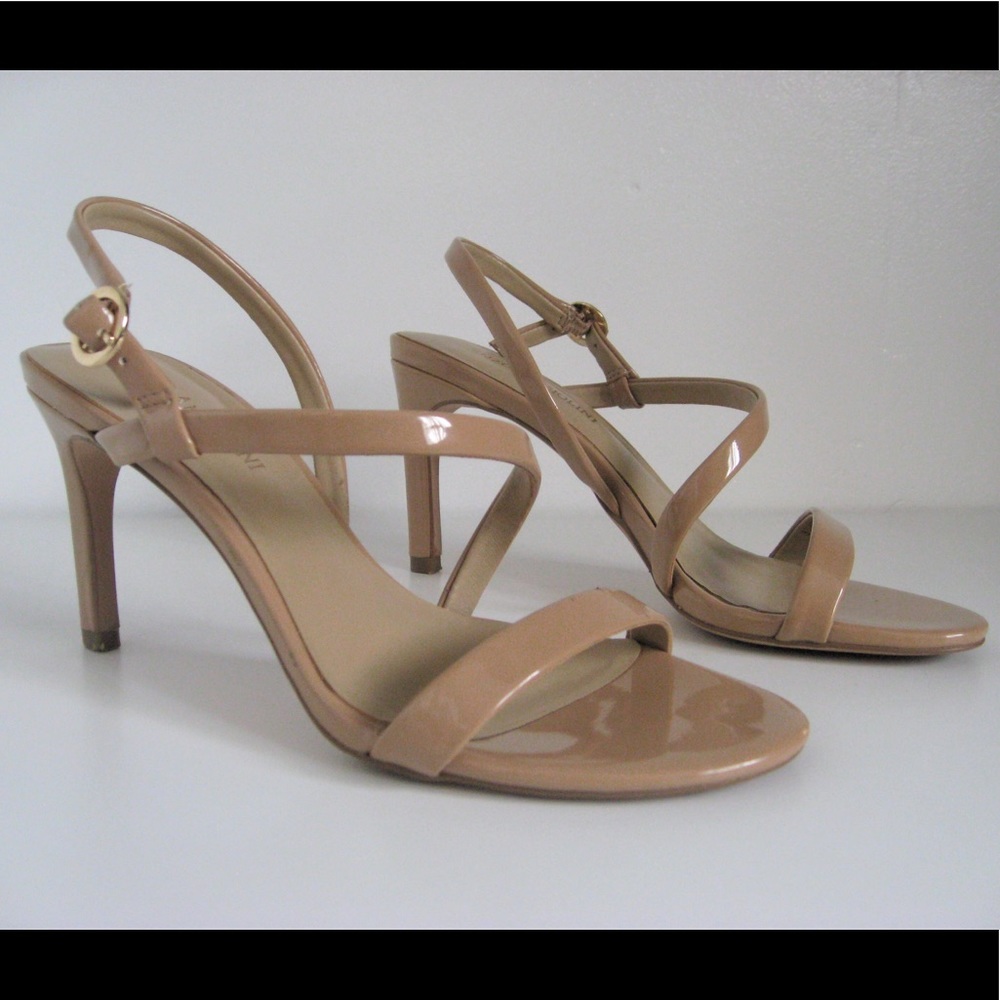 Enzo Angiolini Nude Sandal Heel
